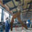 Agnes Keil, buildingprocess `Chumm for IleArt-sculpturepark / France